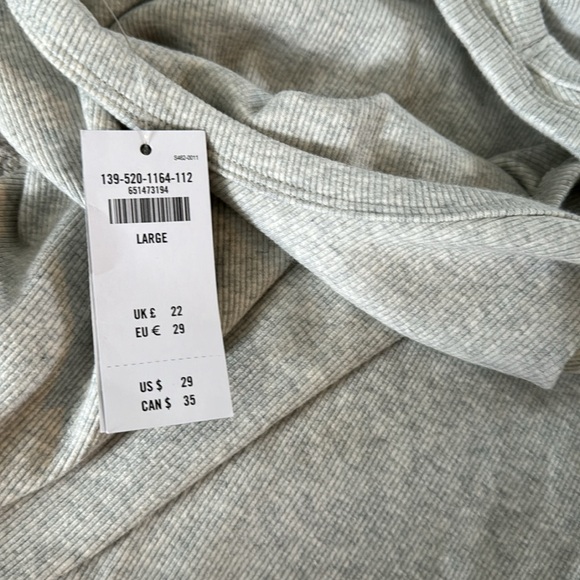 Abercrombie and fitch women’s ribbed thong bodysuit tank top - Picture 3 of 3